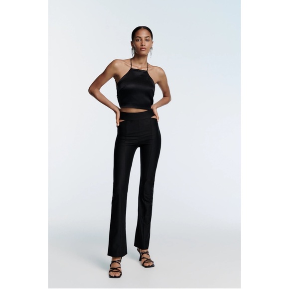 Zara | Pants u0026 Jumpsuits | Zara Cut Out Leggings | Poshmark